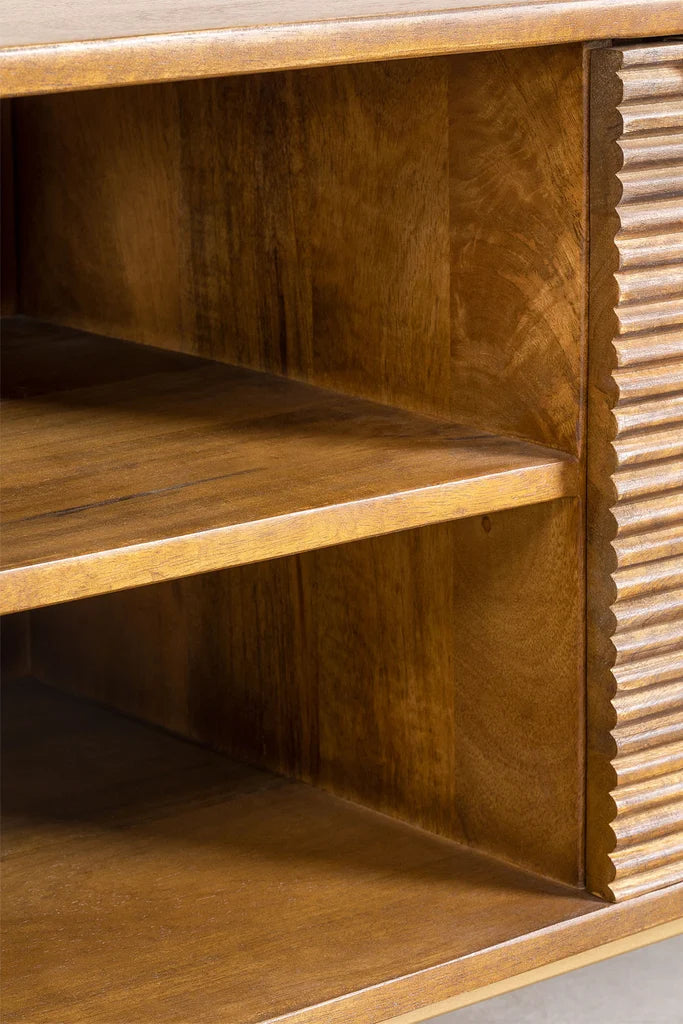 Tv cabinet in Mango Wood Baty